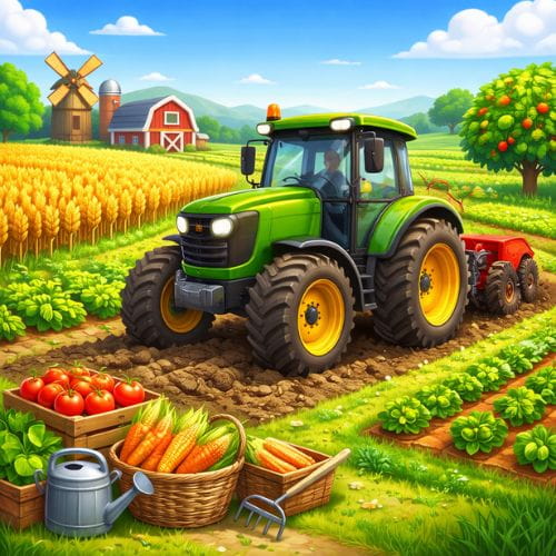 Tractor Simulator Farming Game